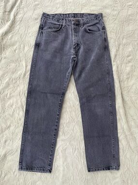 Rustler | Charcoal Wash Straight Jeans